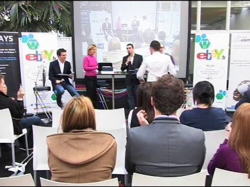 Remise Trophées eBay de l'Entrepreneuriat et de la Réussite