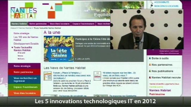 Les 5 innovations technologiques IT en 2012