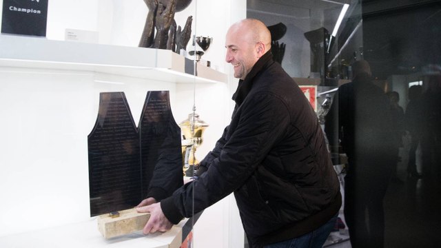 FC Barcelona Bàsquet: entrega del trofeu de les 1.000 victòries ACB al Museu del Barça