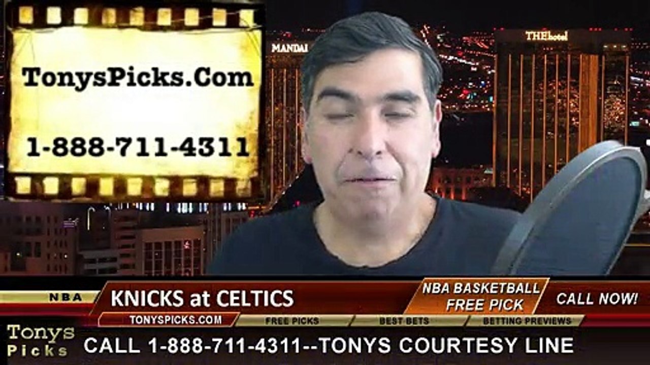 Boston Celtics vs. New York Knicks Free Pick Prediction NBA Pro Basketball Odds Preview 2-25-2015