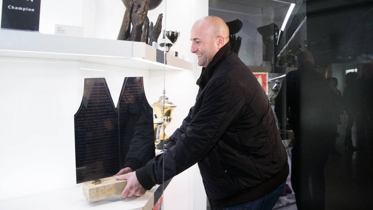 FC Barcelona Basket: Entrega del trofeo 1.000 victorias ACB al Museo del FC Barcelona