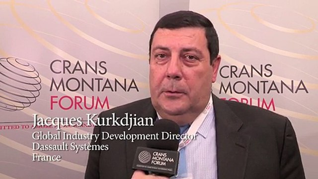JACQUES KURKDJIAN - Crans Montana Forum (Jean-Paul Carteron) - Club des Ports