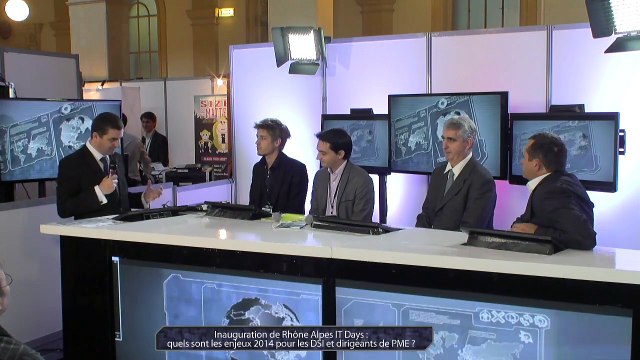 Inauguration de Rhône Alpes IT Days - USE IT : quels sont les enjeux 2014 pour les DSI et dirigeants de PME ?