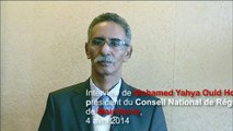 Interview de Mohamed Yahya OULD HORMA, président du Conseil national de régulation de Mauritanie (11 avril 2014)