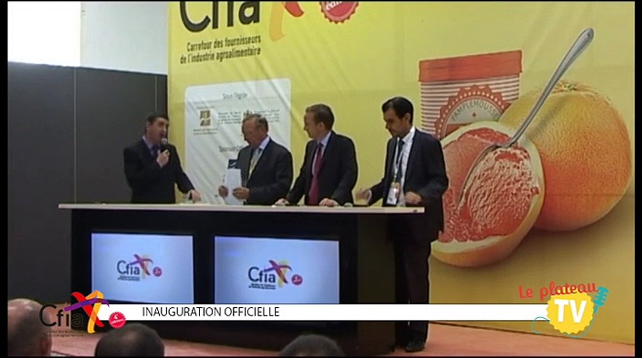 CFIA Maroc 2014 - Inauguration Officielle