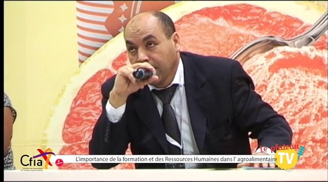 Emission TV CFIA Maroc 2014 - L'importance de la formation et des Ressources Humaines dans l'agroalimentaire