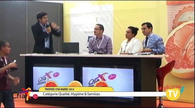 Trophée CFIA MAROC Qualité, Hygiène & Services.mov