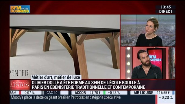Métiers d'art, Métiers de luxe: Ébéniste, Olivier Dollé – 25/02