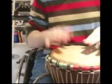 Rockamovya - Warrior Sound Djembe-Nyabinghi Drum Session