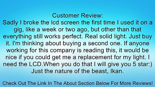 Ikan IDK4312-V2 312 Lighting Kit (Black) Review