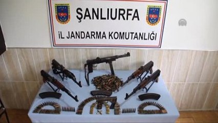 Şanlıurfa'da Silah ve Uyuşturucu Operasyonları