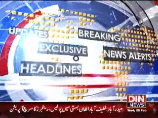 News HeadLines 8 p.m - 25 February 2015