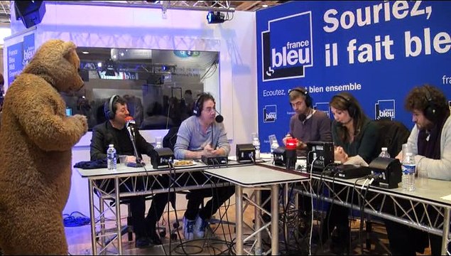 Nounours au Salon de l'Agriculture - France Bleu Midi Ensemble
