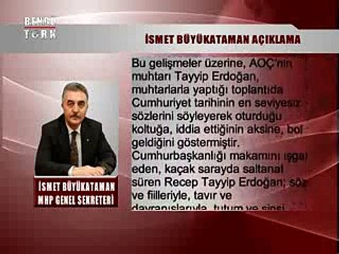 SÖZ UÇAR YAZI KALIR - İSMET BÜYÜKATAMAN 25.02.2015
