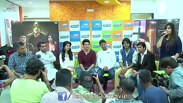 Rajeev khandelwal , Teena desai , Paresh Rawal Music Launch of Table No. 21 at Radio City 91.1 FM