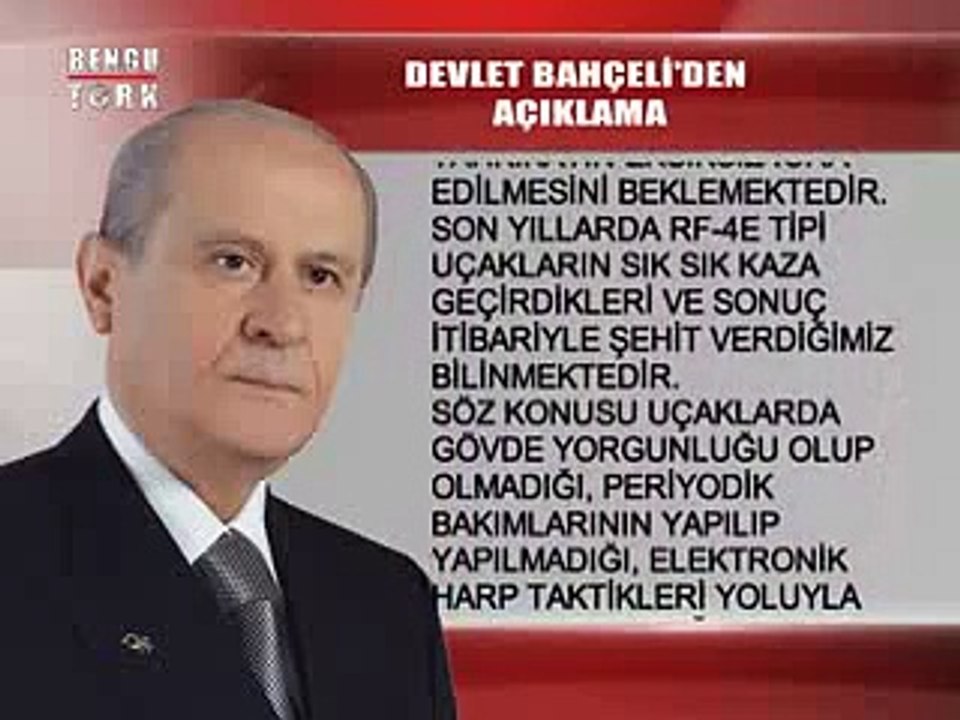 DEVLET BAHÇELİ'DEN AÇIKLAMA 25.02.2015