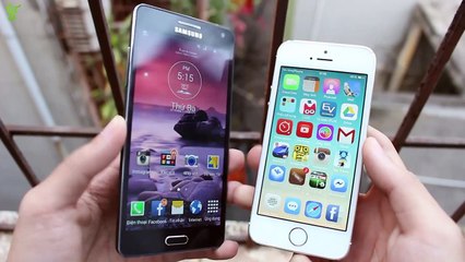 [Review dạo] So sánh Samsung Galaxy A5 và iPhone 5s - máy nào đẹp hơn?