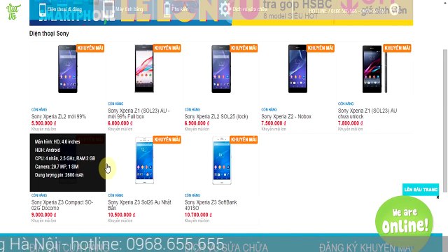 [Review dạo] Mở hộp & đánh giá nhanh Sony Xperia Z3 Softbank - giống máy quốc tế, bộ nhớ 32GB