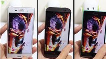 [Review dạo] So sánh hiệu năng HTC One M8 (Android 5.0) và Xperia Z3 au & Xperia Z3 compact docomo