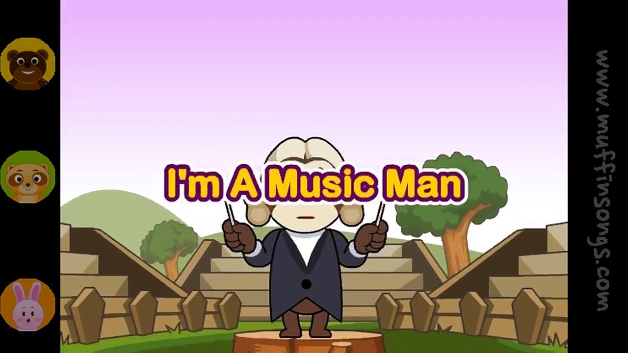 I'm A Music Man _ nursery rhymes _ children songs with lyrics