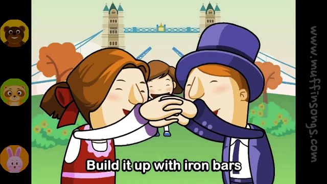 London Bridge is Falling Down _ nursery rhymes & children songs with lyrics(1)