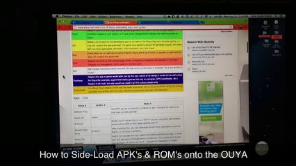 How to Side-Load Android Apps (apk's) onto the OUYA using Dropbox