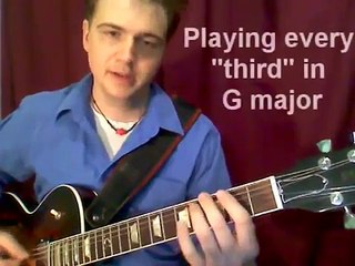 Jazz Guitar Scales: Don't use Patterns! (try intervals instead)