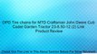 OPD Tire chains for MTD Craftsman John Deere Cub Cadet Garden Tractor 23-8.50-12 (2) Link Review