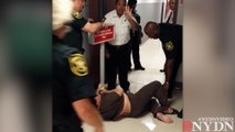 Raw: Mentally ill Florida patient dragged through courthouse hallway