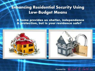 Enhancing Residential Security Using Low-Budget Means.