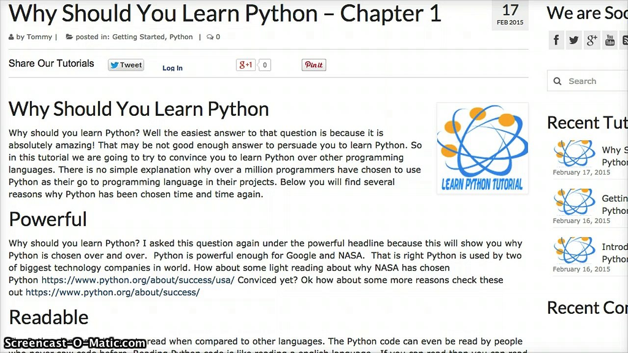 Why Should You Learn Python