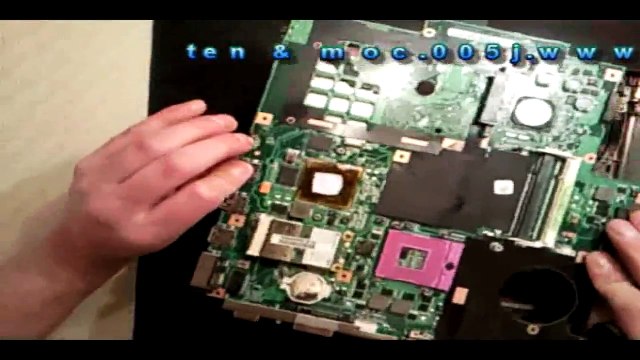 Disassembly Asus Notebook Repair F5 Series Change Cpu Mainboard