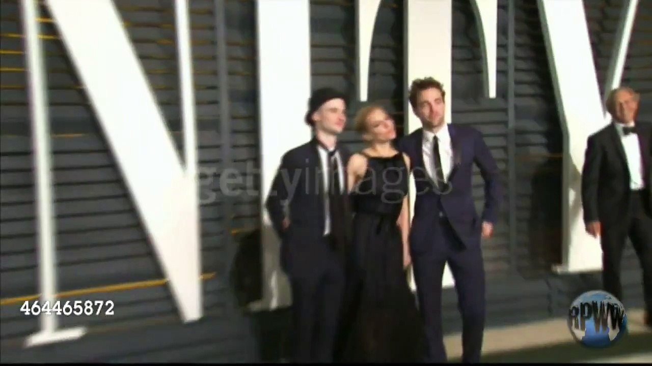 Pattinson, Sturridge, and Miller on the Oscar Vanity Fair Party Red Carpet