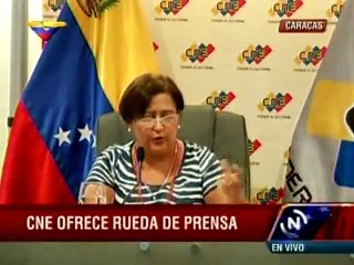 Tibisay Lucena habla sobre las parlamentarias
