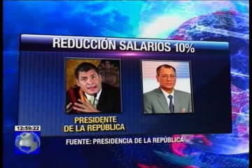 Reducción de salarios a partir de marzo