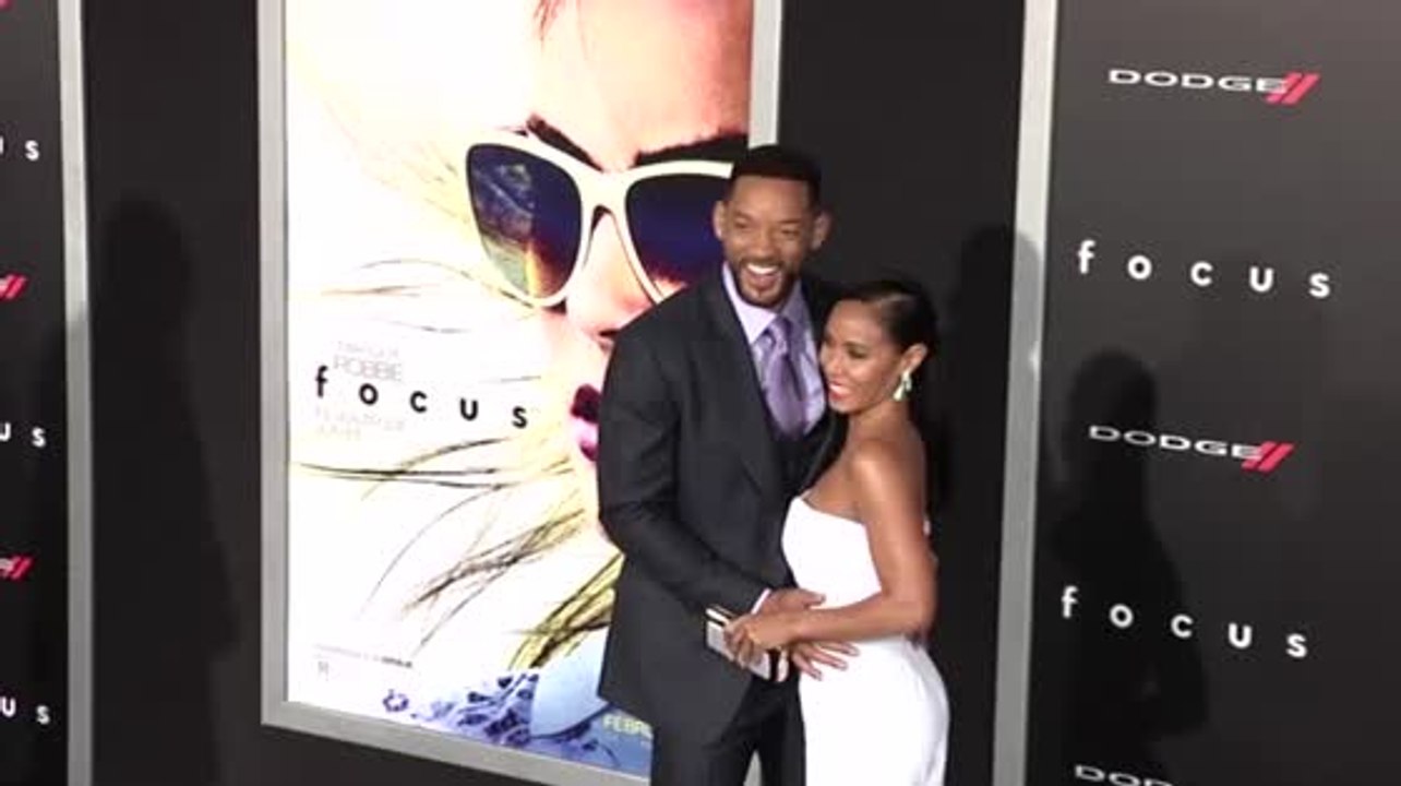 Will Smith konzentrierte sich bei der Premiere von Focus auf seine Frau Jada