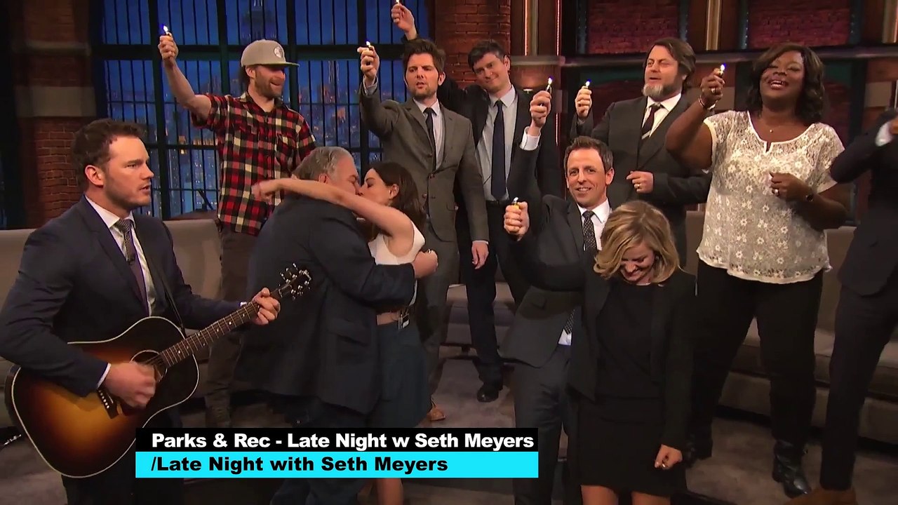 April & Jerry MAKE OUT? Parks and Rec FINALE | What's Trending Now