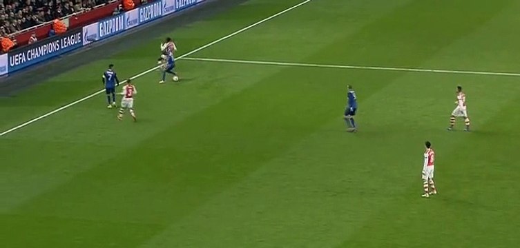 Goal Kondogbia G. - Arsenal 0 - 1 Monaco - Champions League - Play Offs - 25/02/2015