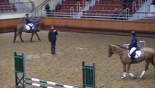 JBE Justine Bonnet Commentaires de William Fox-Pitt Saumur 02/2015