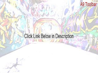 A9 Toolbar Cracked (Download Now 2015)