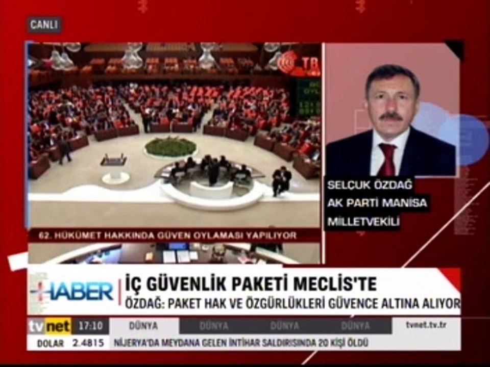 TVNET "ARTI EKSİ HABER" PROGRAMI (25 ŞUBAT 2015)