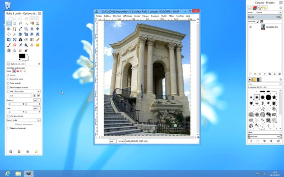 Tuto - Gimp 2.8 - Différentes méthodes pour zoomer et se déplacer