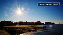 Timelapse - Grandes marées Février 2015, Arcachon