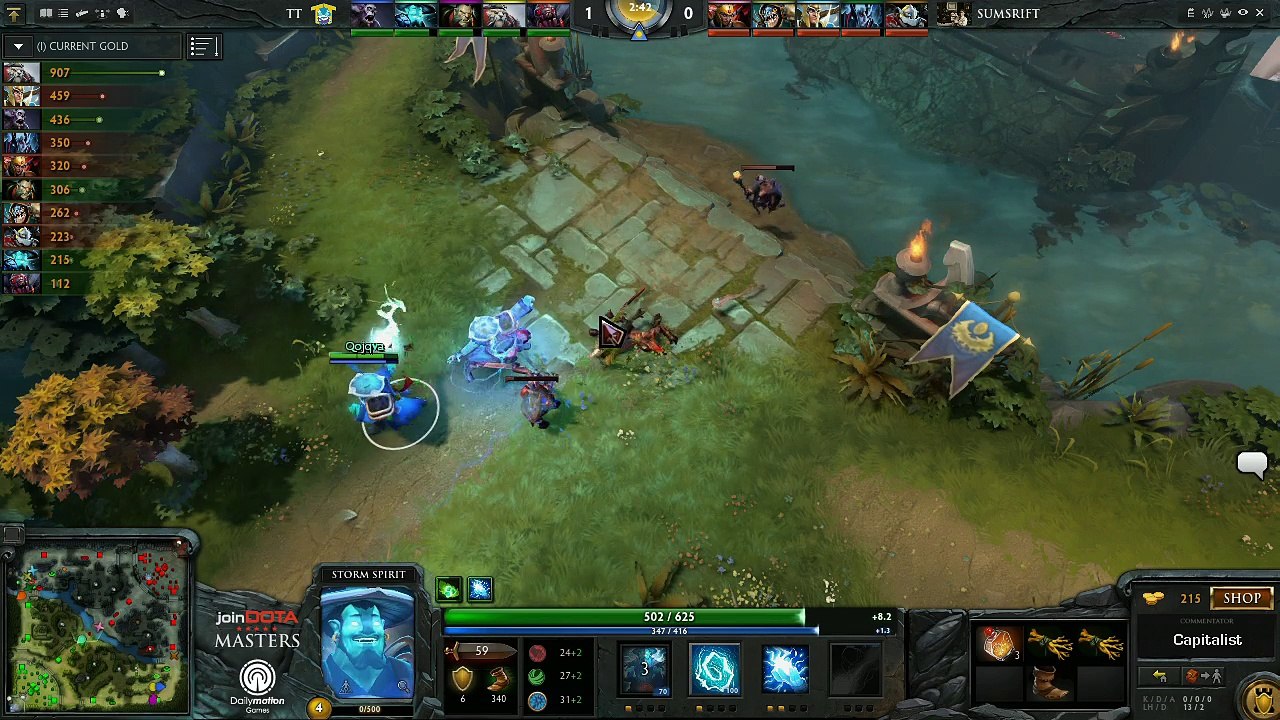 Team Tinker vs Team Fire Game 1 - joinDOTA Masters - @DotaCapitalist