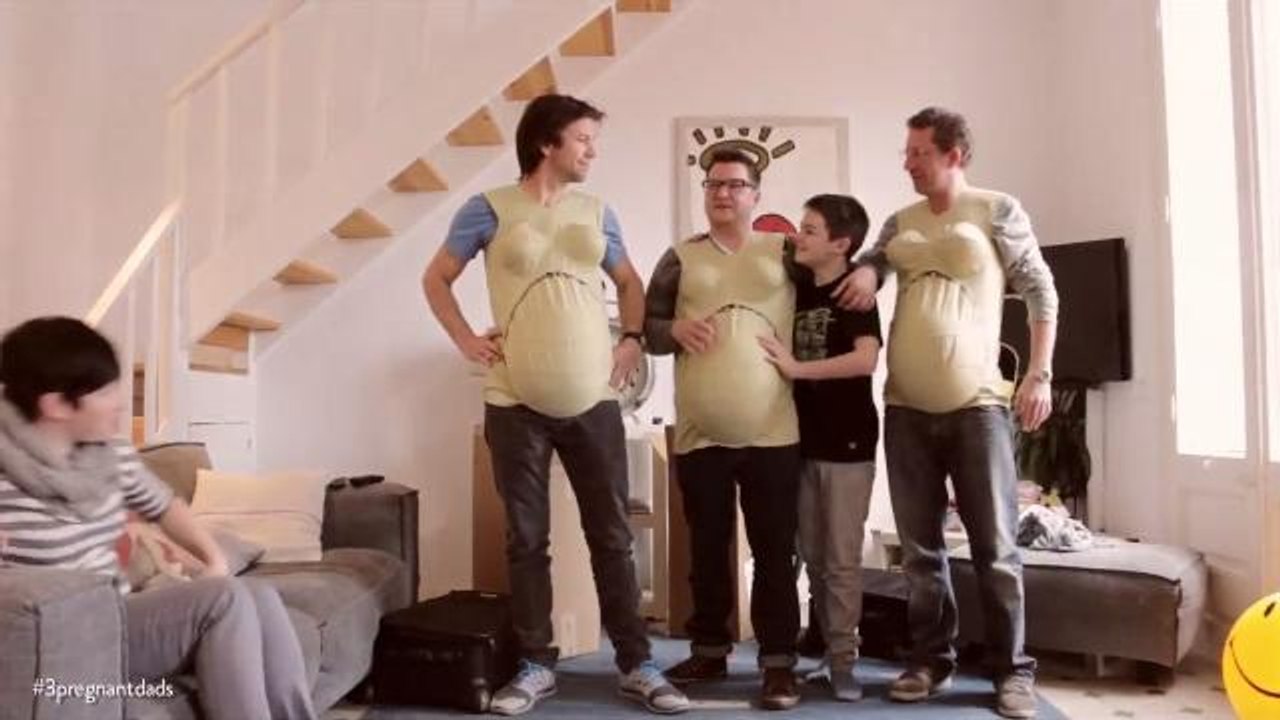 Dads Wear 'Empathy Bellies' to Experience Pregn...
