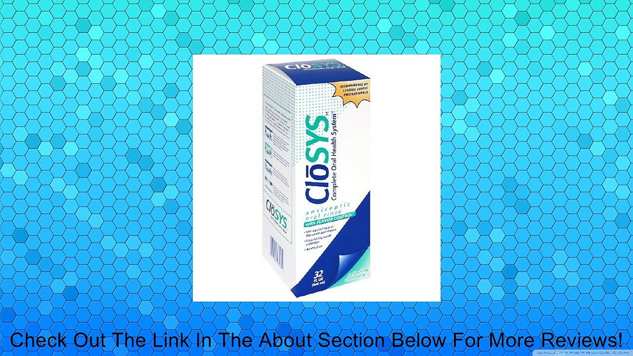 closys antiseptic oral rinse with flavor control fl oz Review