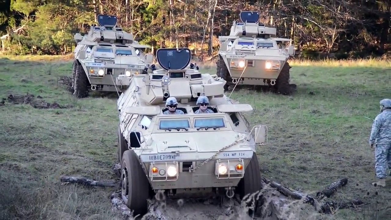 M1117  Stucks in the Mud- US Soldiers Training to Recover Armored Security Vehicle