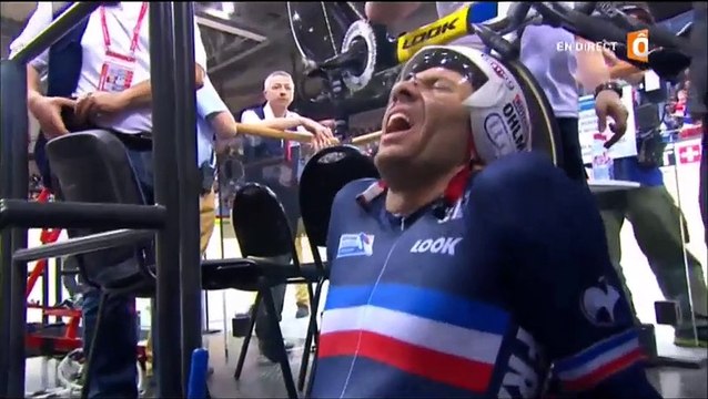 ChM cyclisme sur piste 2015, J3, kilomètre chronométré (or pour F. Pervis)