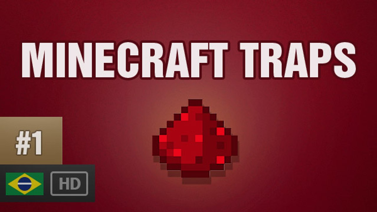 ARMADILHAS? É COMIGO MESMO | Minecraft Gameplay Traps [1080p] #1