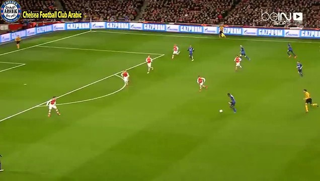 كوندوجبيا لاعب موناكو يحرز هدف رائع على مرمى الارسنال فى ملعب الامارات 2015